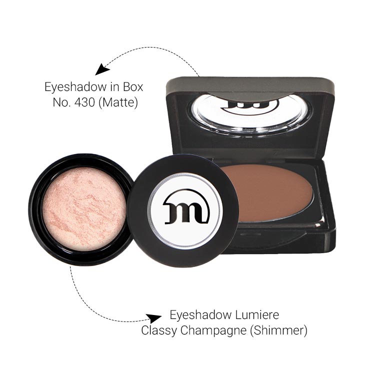 Champagne Charm Eye Set