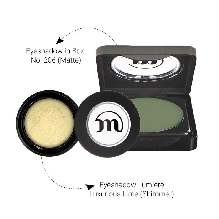 Glamorous Green Eye Set